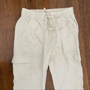 NWOT GAP joggers ivory